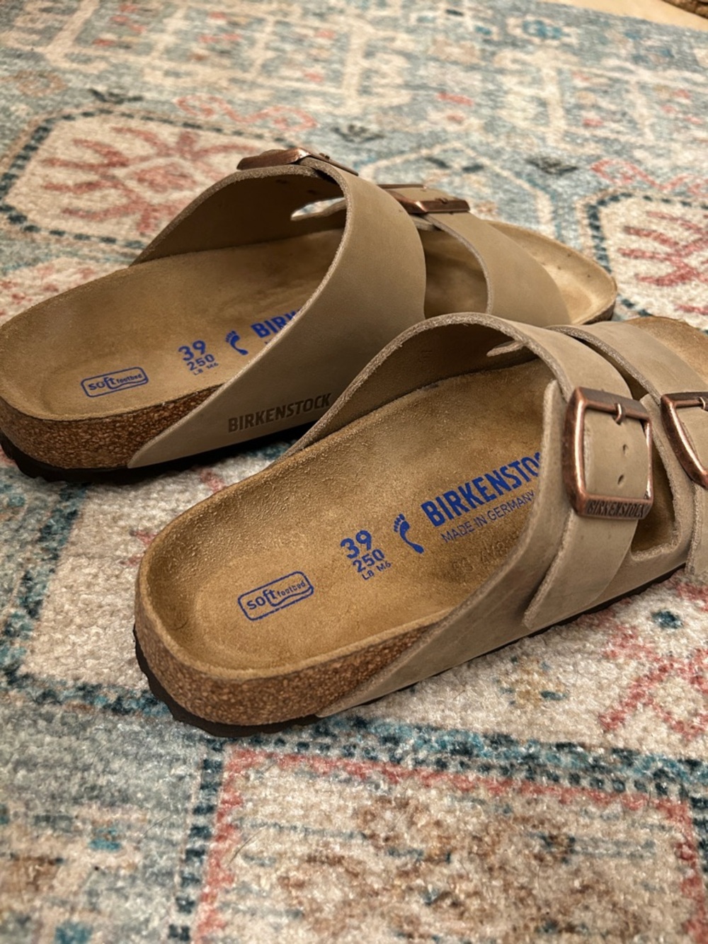 Birkenstock Soft Footbed 39 Narrow Sandals - Picture 9 of 10